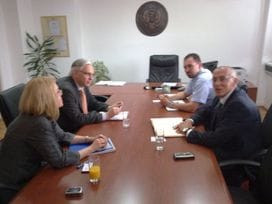 Sastanak šefa kancelarije Svjetske banke u Crnoj Gori i predstavnika IRF-a